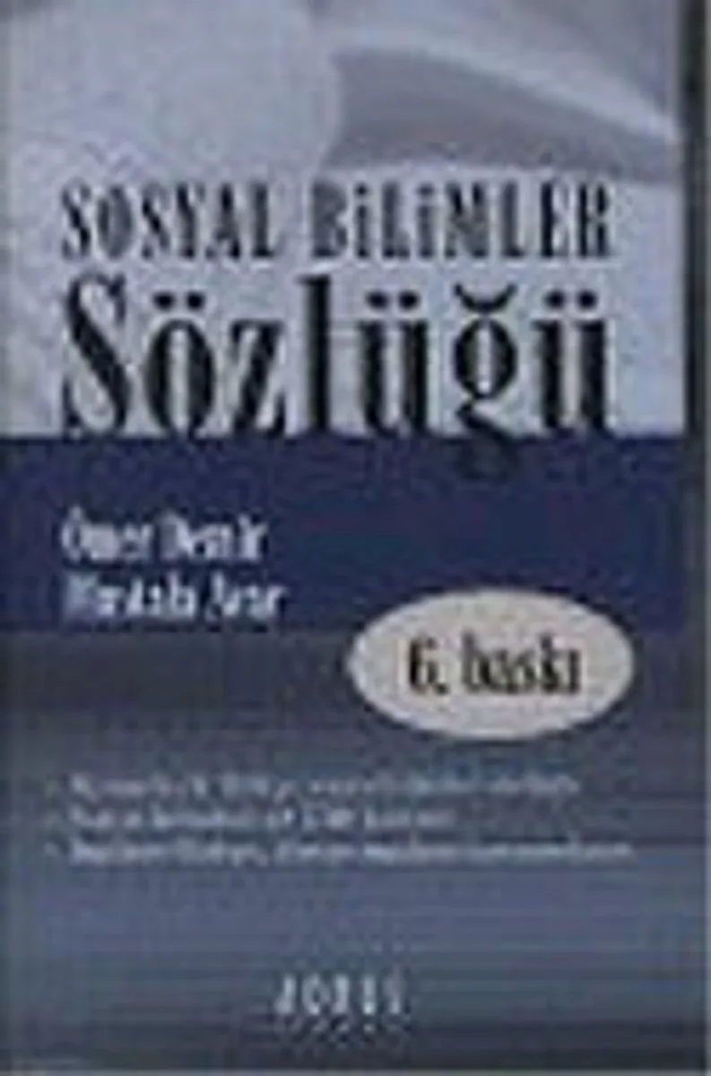 Sosyal Bilimler Sözlüğü