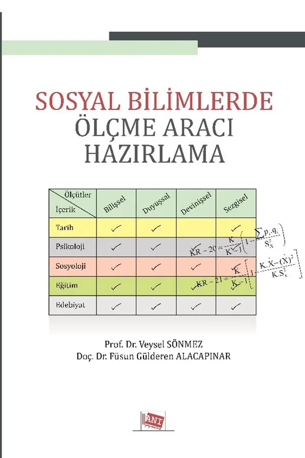 Sosyal Bilimlerde Ölçme Aracı Hazırlama