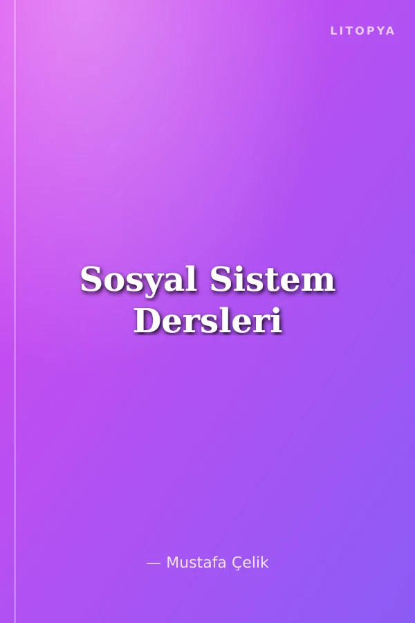 Sosyal Sistem Dersleri