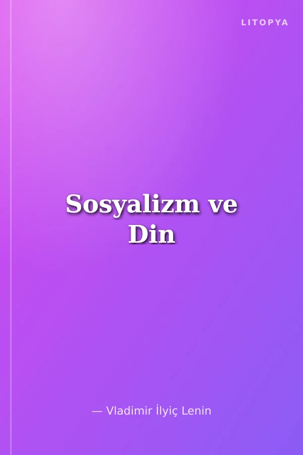 Sosyalizm ve Din