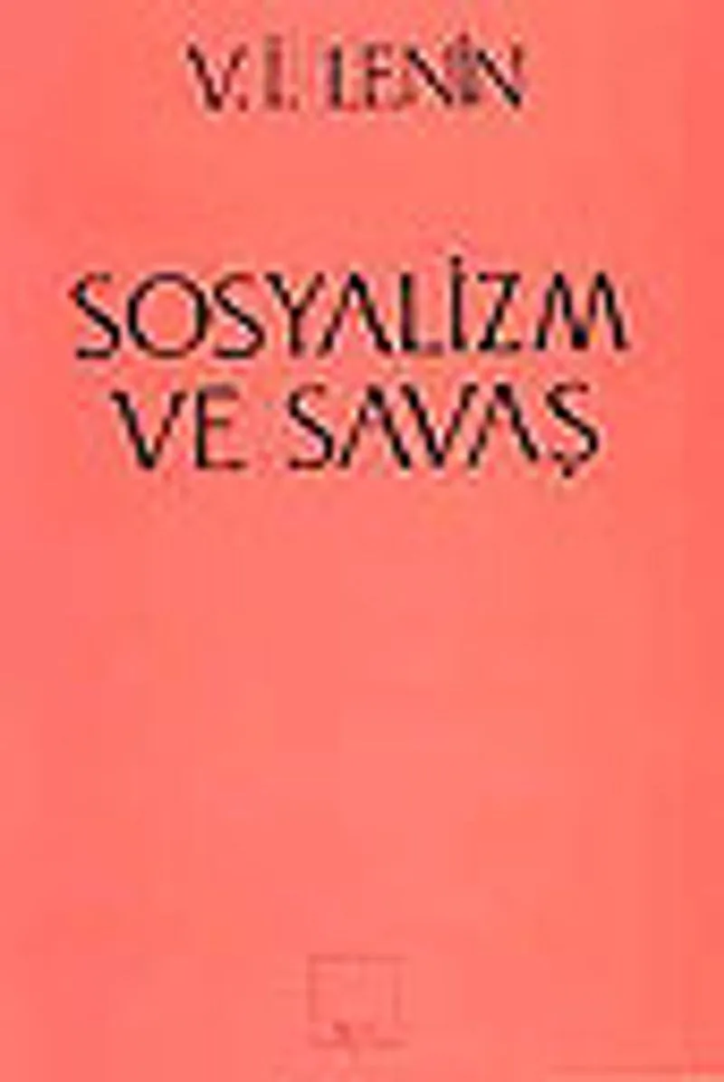 Sosyalizm ve Savaş