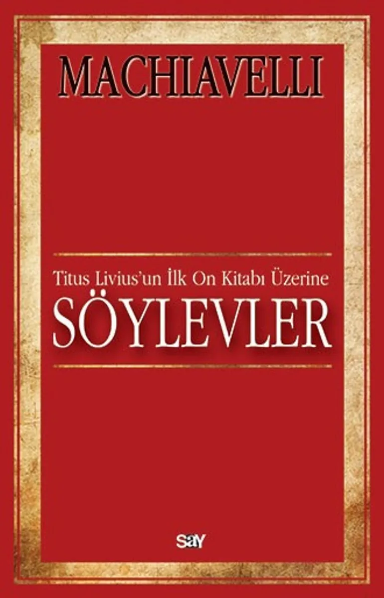 Söylevler Titus Livius'un On Kitabı Üzerine