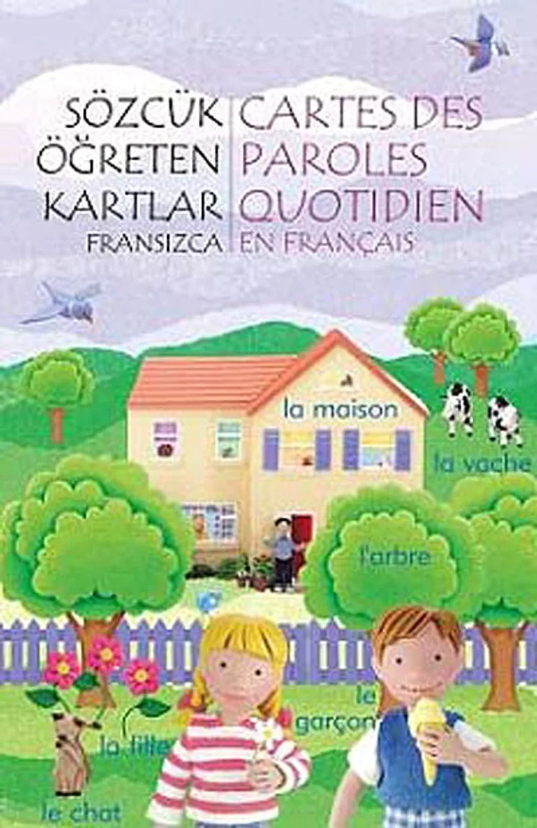 Sözcük Öğreten Kartlar - Fransızca
