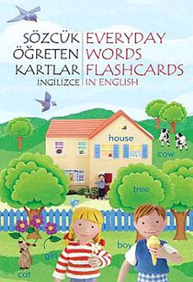 Sözcük Öğreten Kartlar - İngilizce