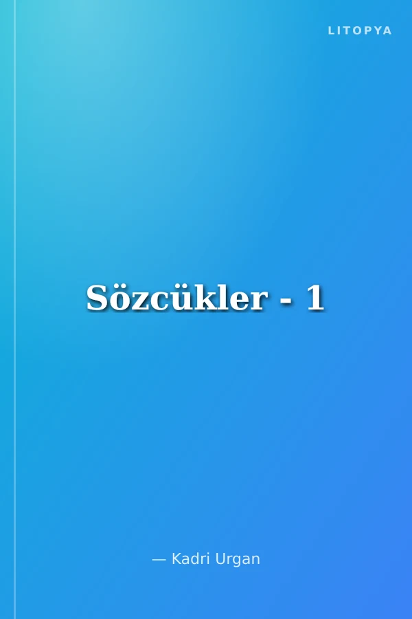 Sözcükler - 1
