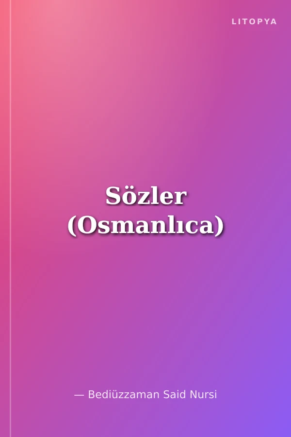 Sözler (Osmanlıca)