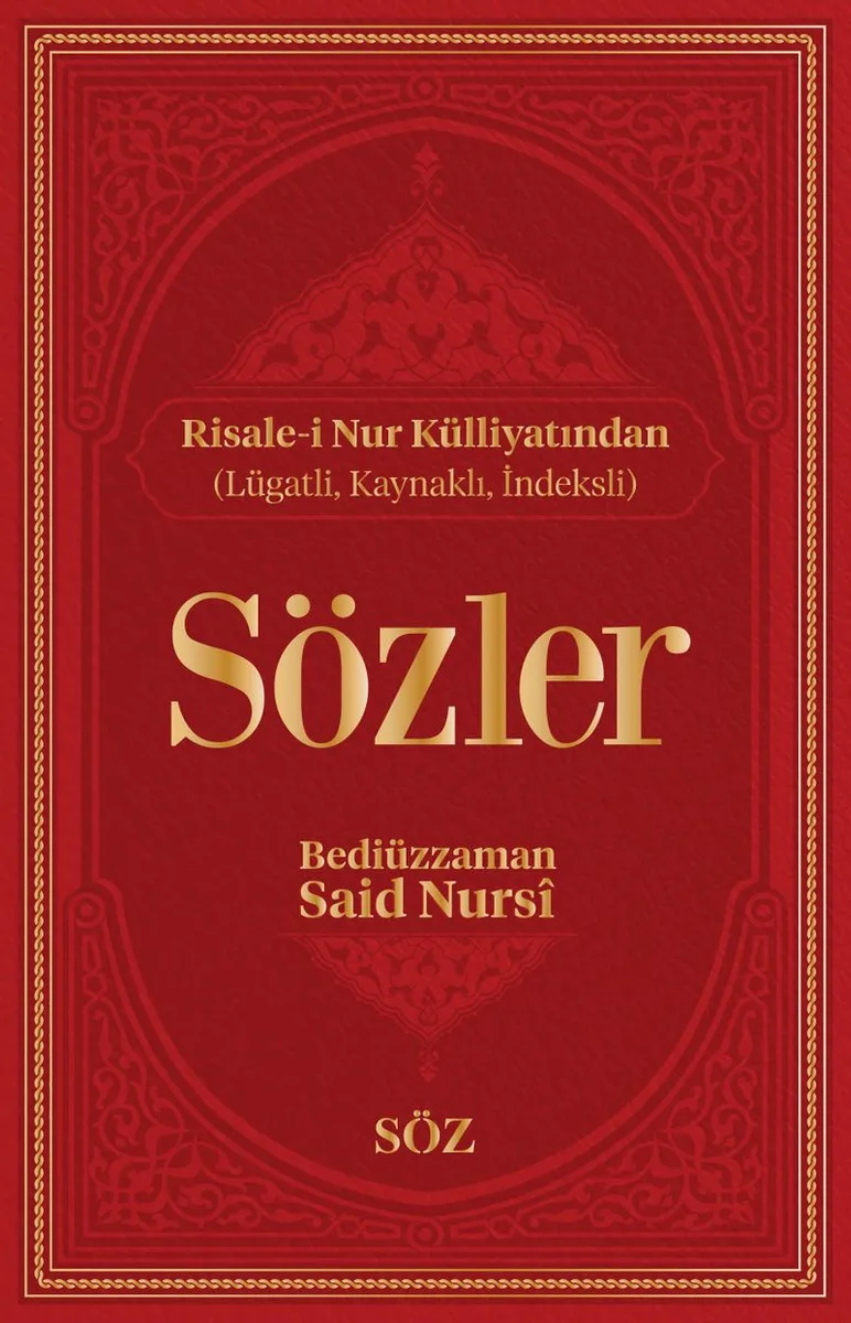 Sözler (Şamua, İki Renk, İthal Termo Deri Cilt Büyük Boy)