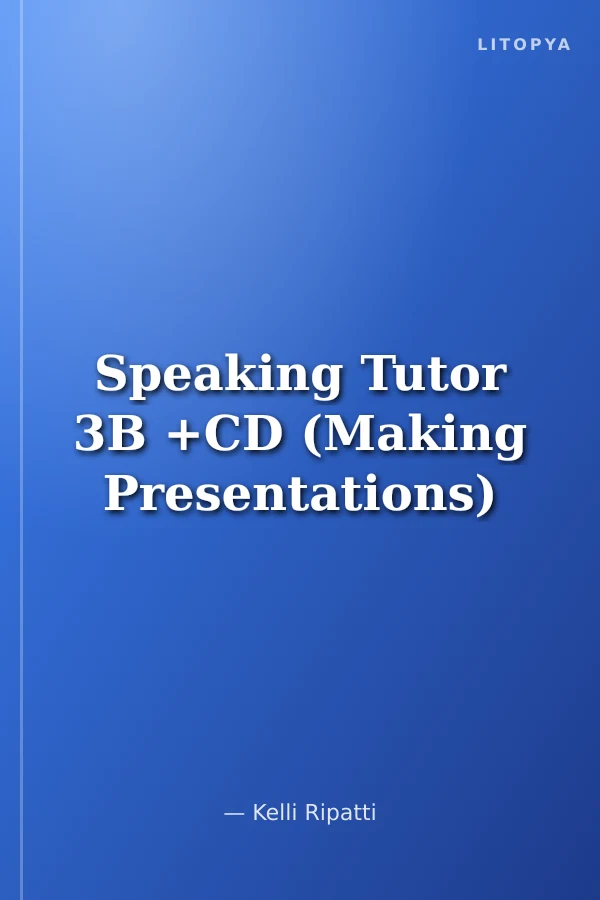 Speaking Tutor 3B +CD (Making Presentations)