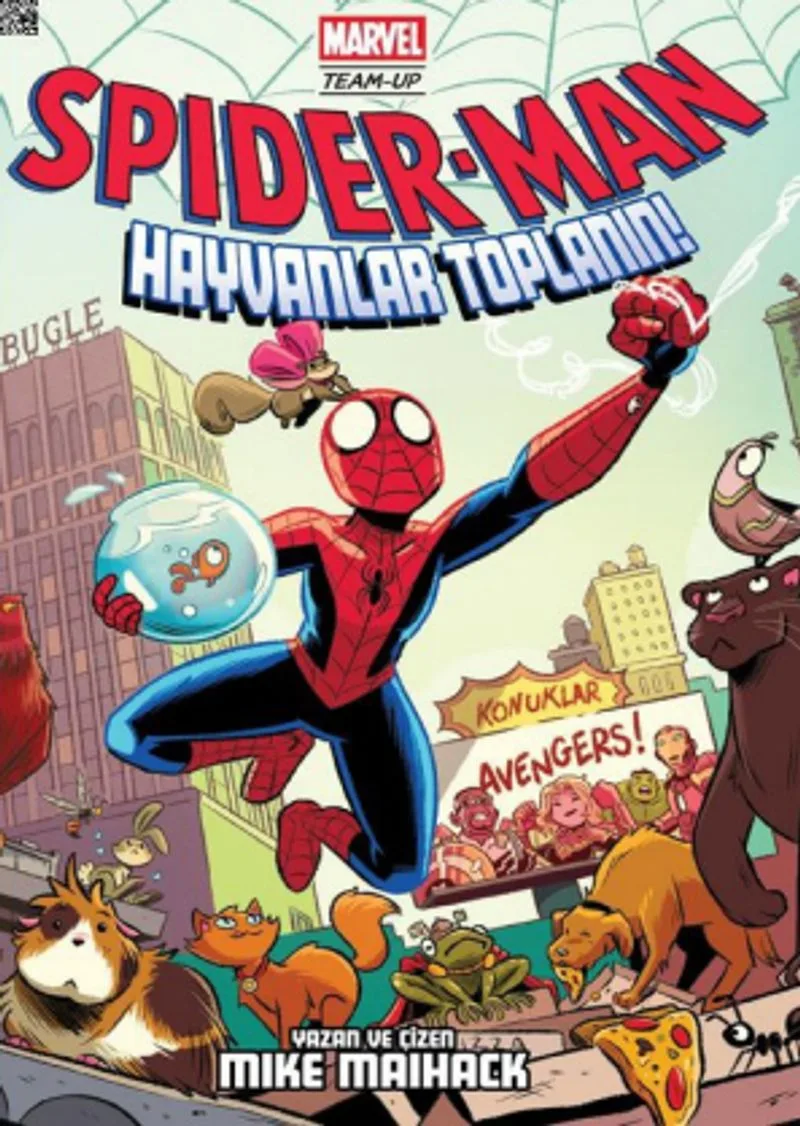 Spider-Man Hayvanlar Toplanın