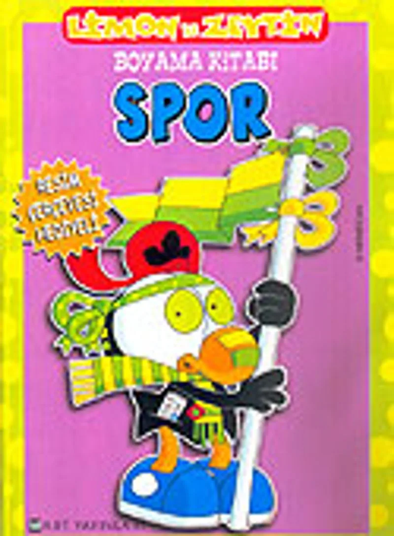 Spor / Boyama Kitabı / Limon ile Zeytin