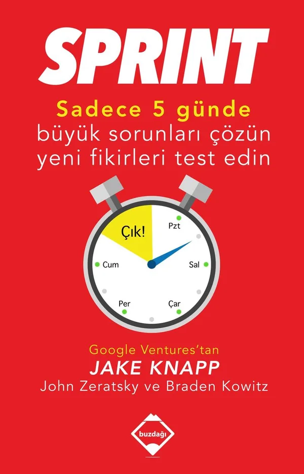 Sprint Sadece Beş Günde Büyük Sorunları Çözün Yeni Fikirleri Test Edin