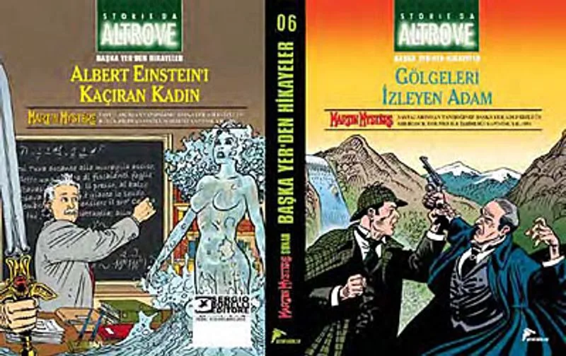 Storia da Altrove Başka Yer'den Hikayeler 6 Gölgeleri İzleyen Adam-Albert Einstein'i Kaçıran Kadın