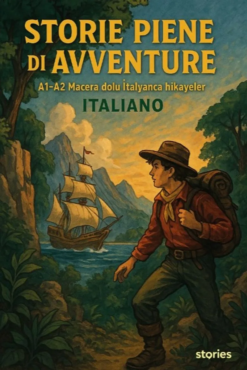Storie Piene Di Avventure İn İtaliano A1-A2 Macera Dolu İtalyanca Hikayeler