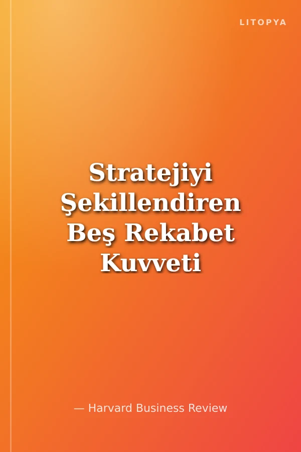 Stratejiyi Şekillendiren Beş Rekabet Kuvveti