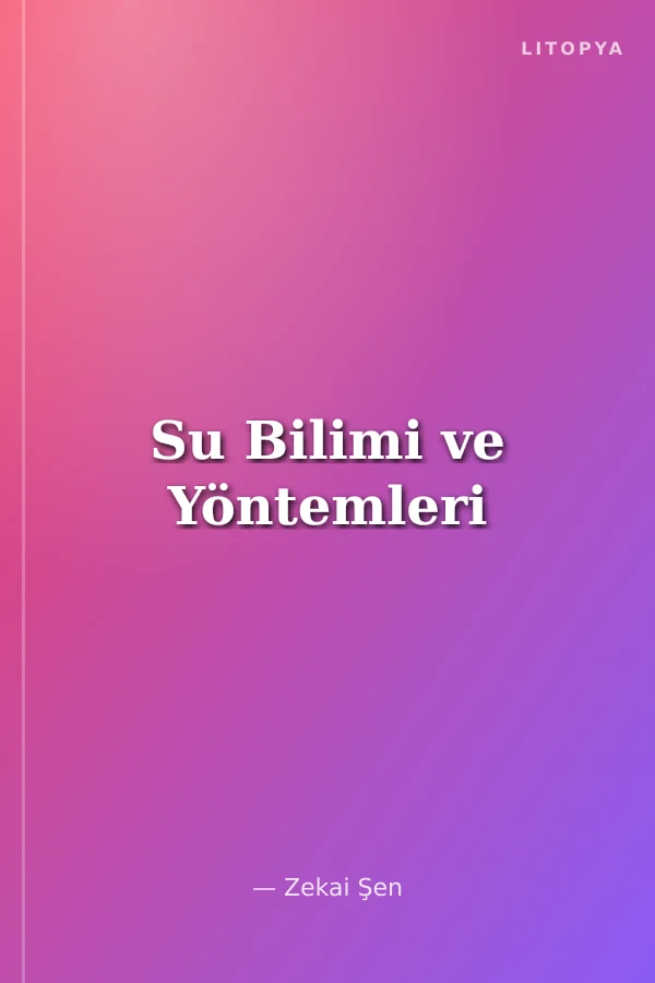 Su Bilimi ve Yöntemleri