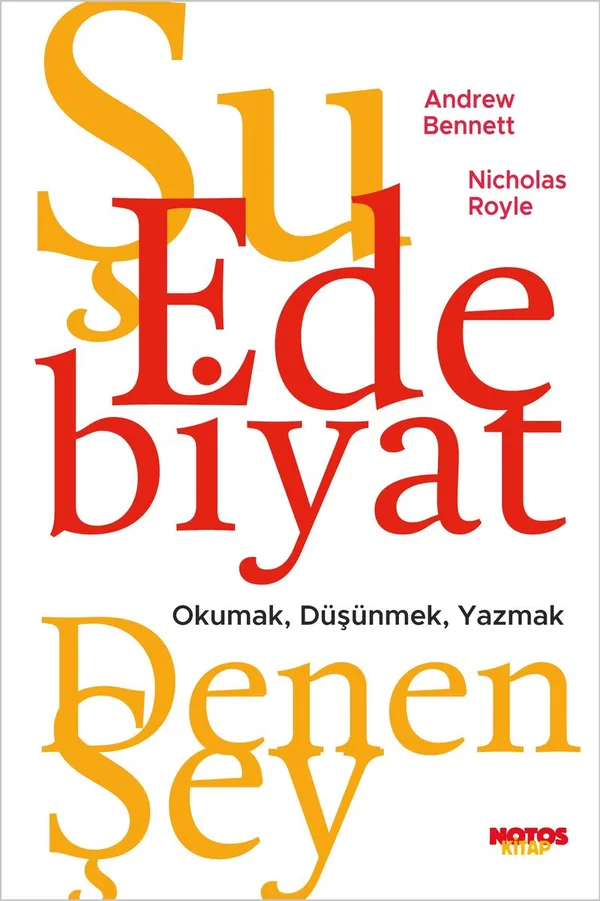 Şu Edebiyat Denen Şey Okumak, Düşünmek, Yazmak
