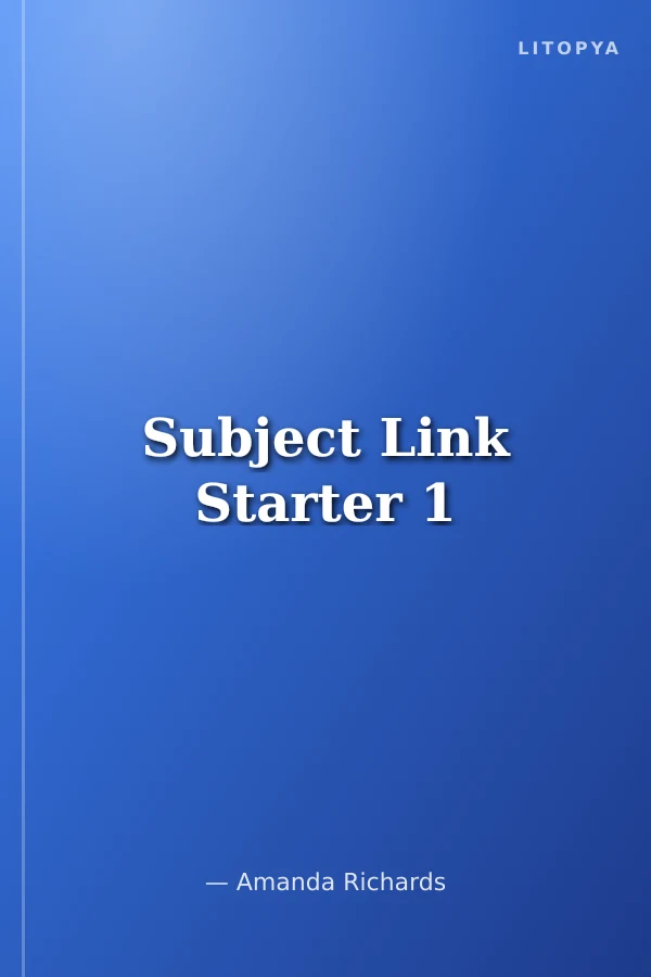 Subject Link Starter 1