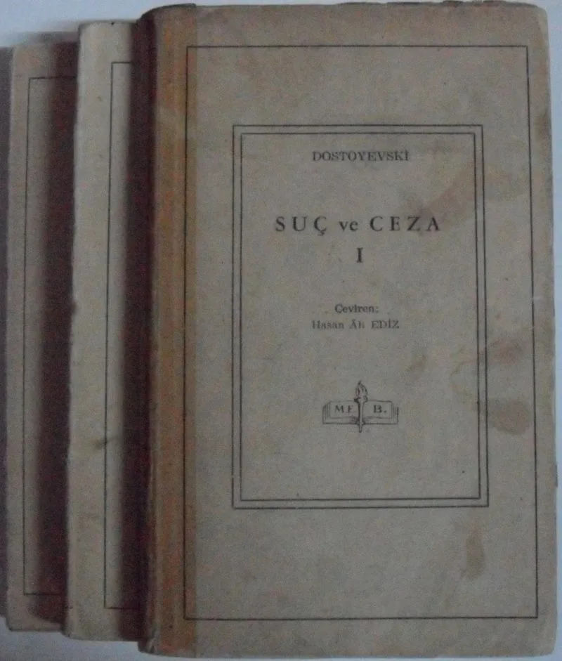 Suç ve Ceza (3 Cilt) Kod: 11-D-36