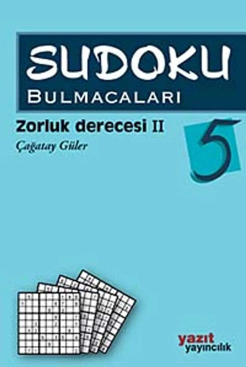 Sudoku Bulmacaları 5 Zorluk Derecesi II