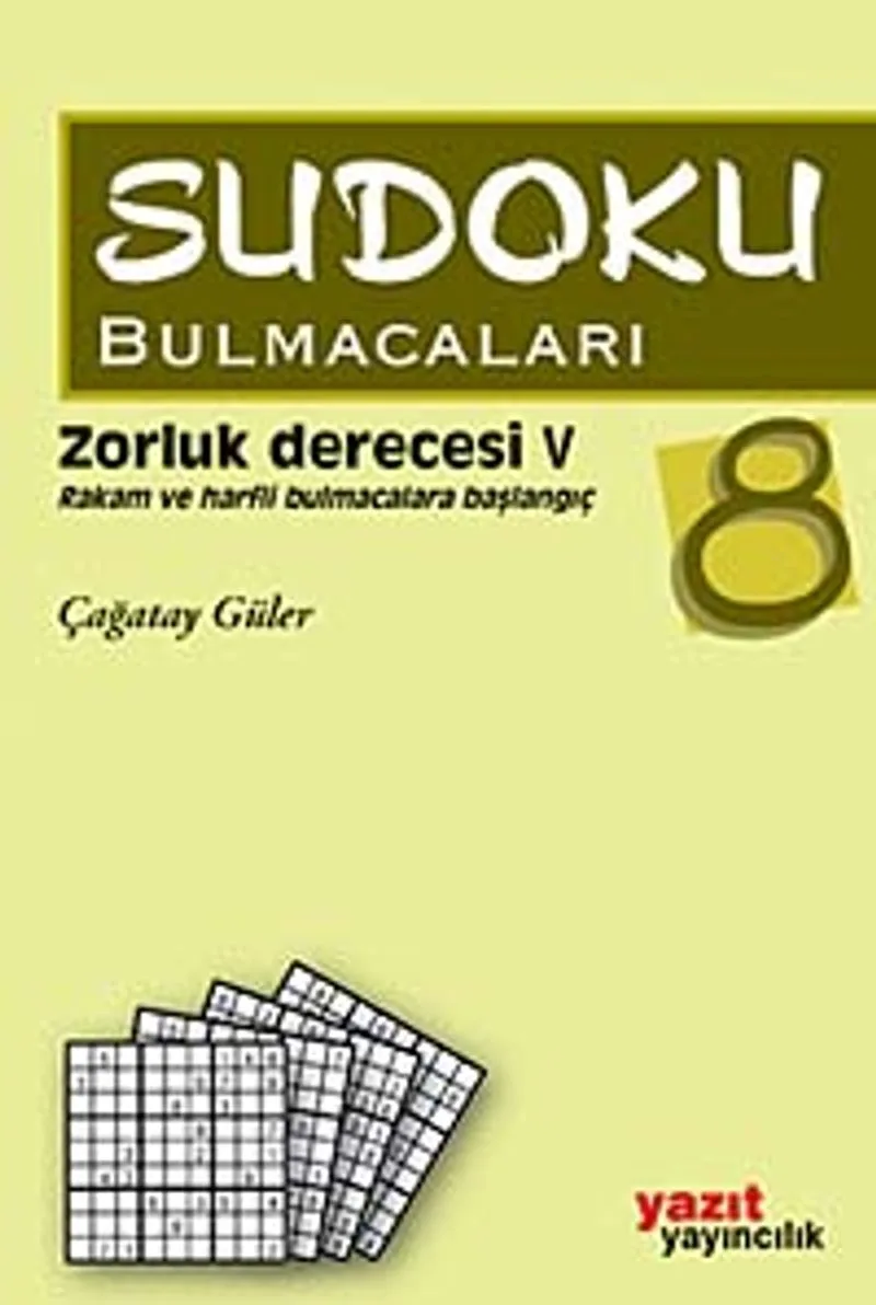 Sudoku Bulmacaları 8 Zorluk Derecesi V