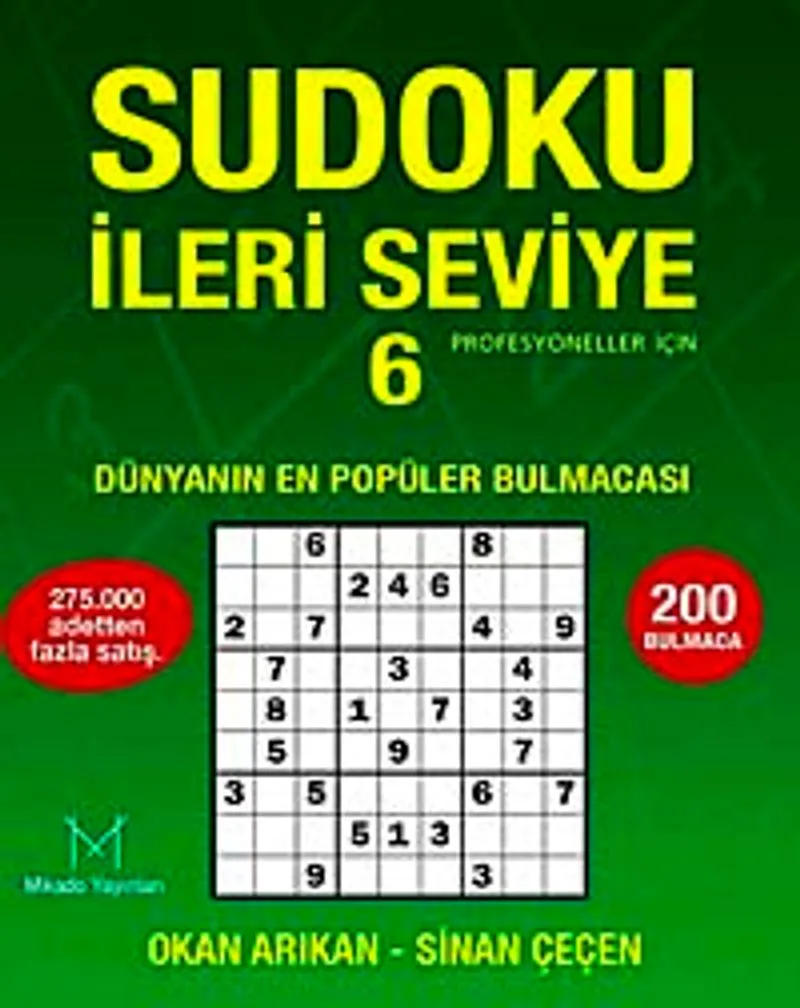 Sudoku İleri Seviye 6 Profesyoneller İçin