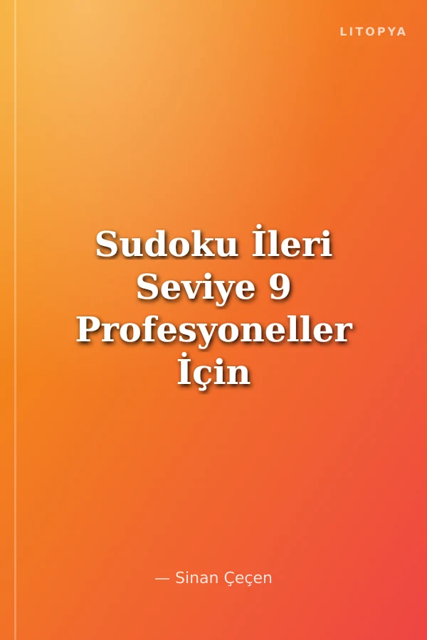 Sudoku İleri Seviye 9 Profesyoneller İçin