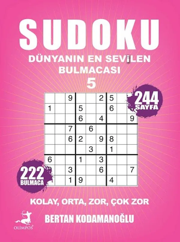 Sudoku Kolay Orta Zor Çok Zor 5