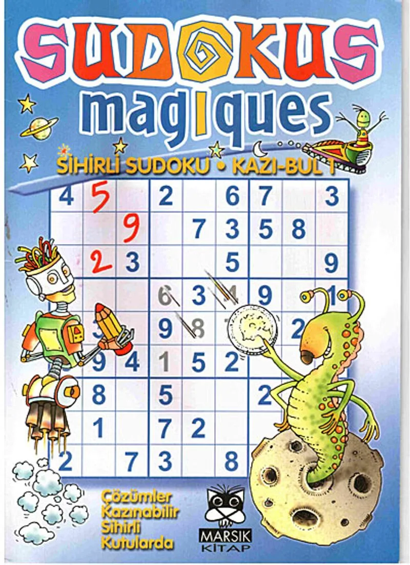 Sudokus Magiques 1 Sihirli Sudoku - Kazı Bul 1