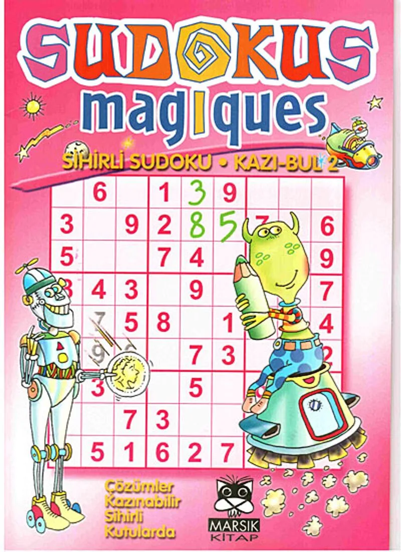 Sudokus Magiques 2 Sihirli Sudoku - Kazı Bul 2