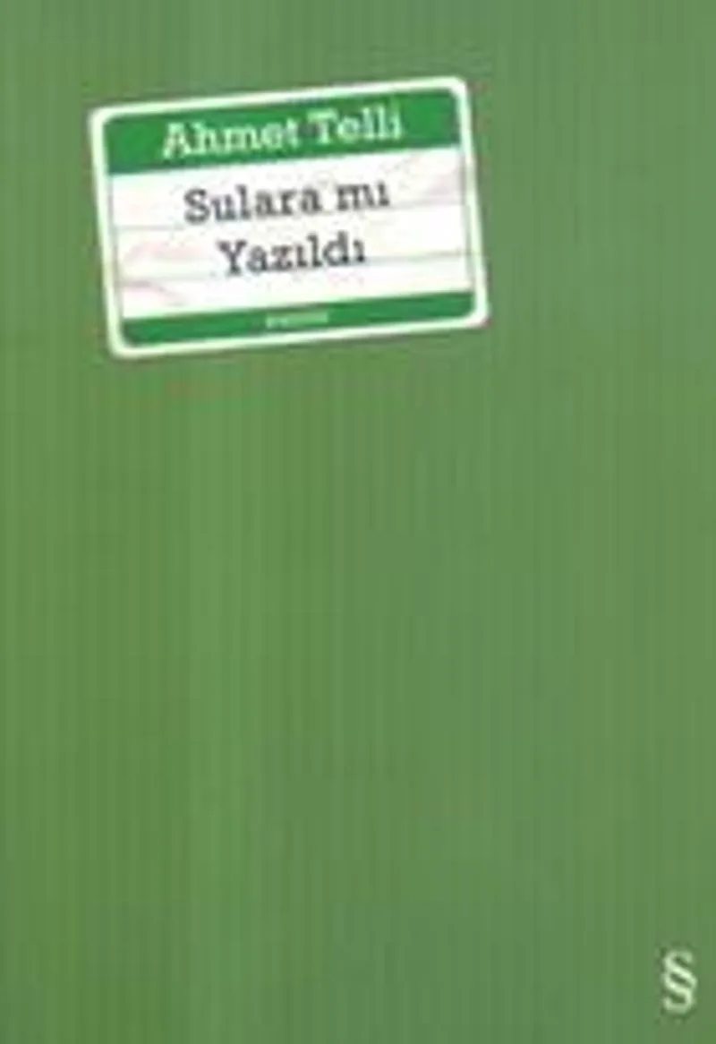 Sulara mı Yazıldı?