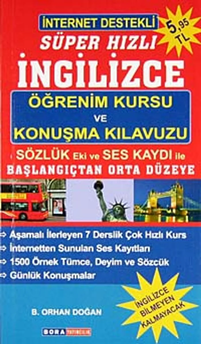 Süper Hızlı İngilizce Öğrenim Kursu ve Konuşma Kılavuzu