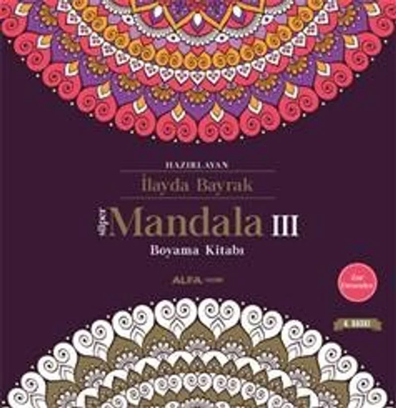 Süper Mandala Boyama Kitabı 3