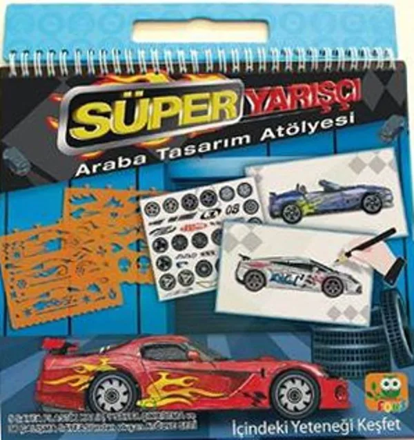 Süper Yarışçı Araba Tasarım Atölyesi