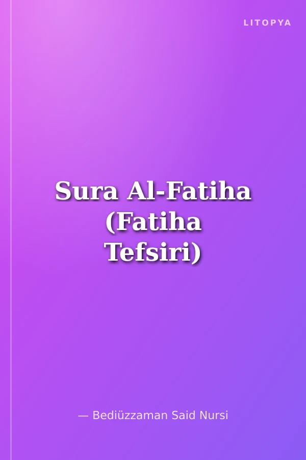 Sura Al-Fatiha (Fatiha Tefsiri)