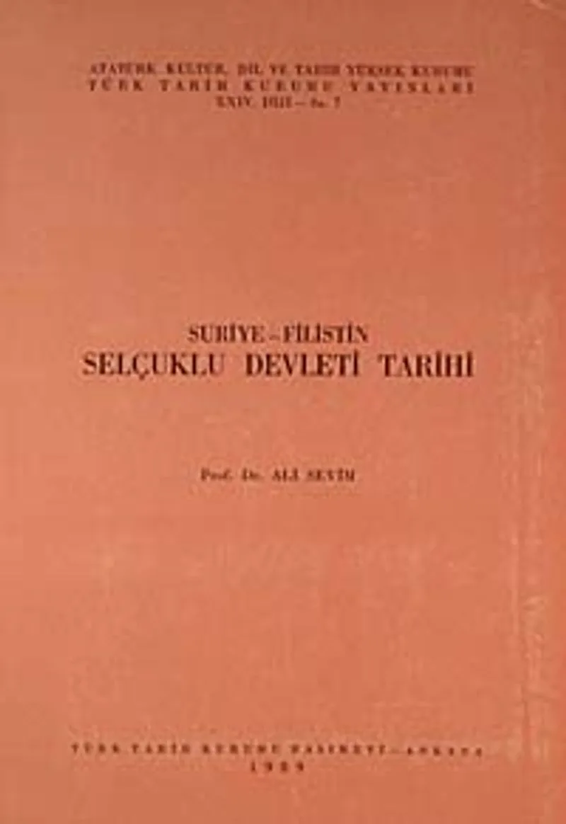 Suriye - Filistin Selçuklu Devleti Tarihi