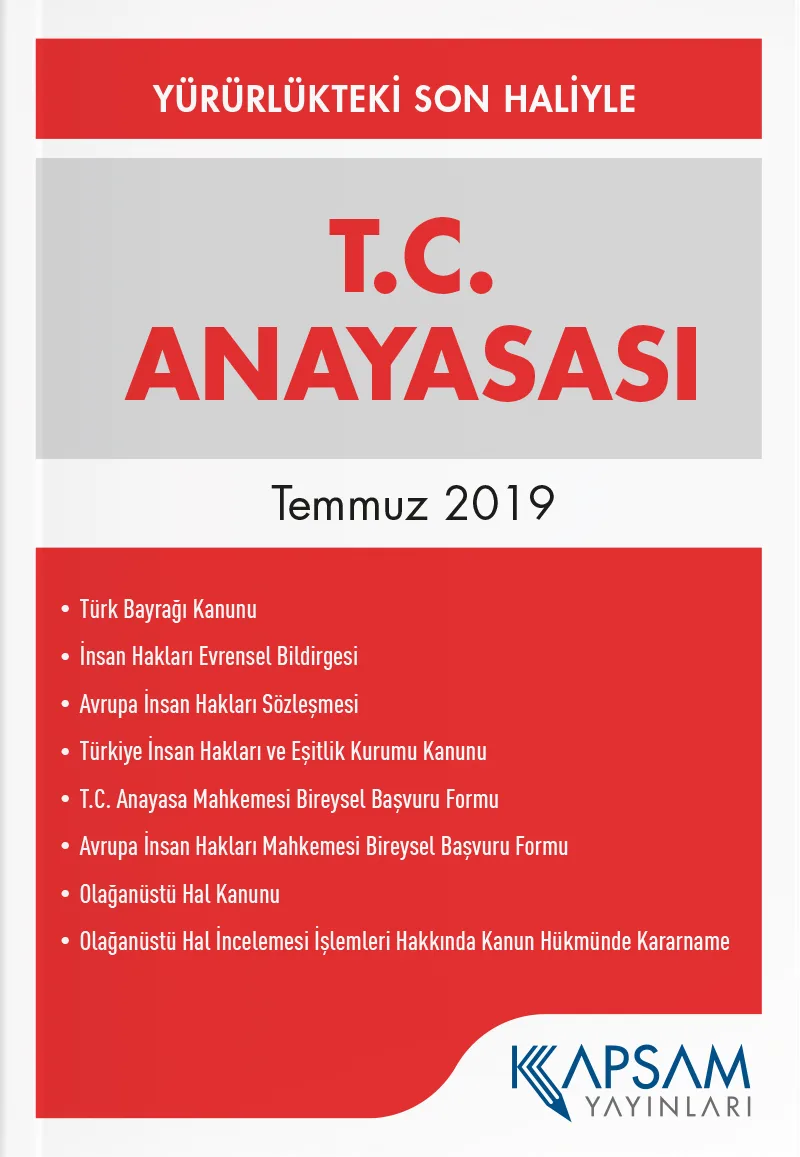 T.C. Anayasası (Cep Boy)