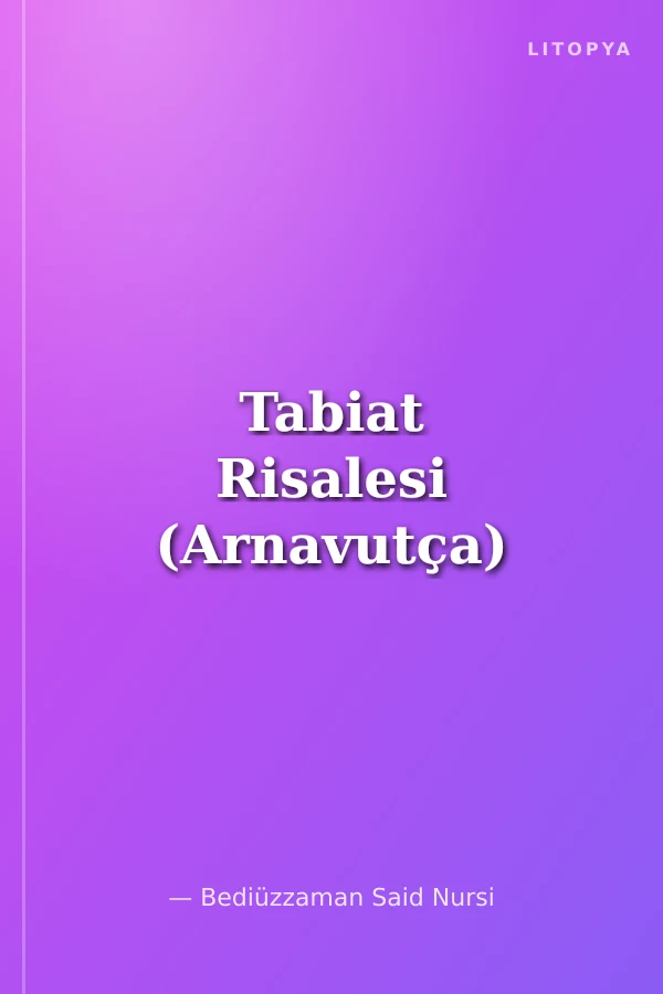 Tabiat Risalesi (Arnavutça)