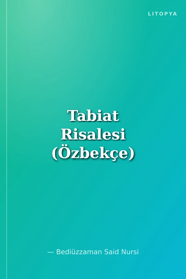 Tabiat Risalesi (Özbekçe)