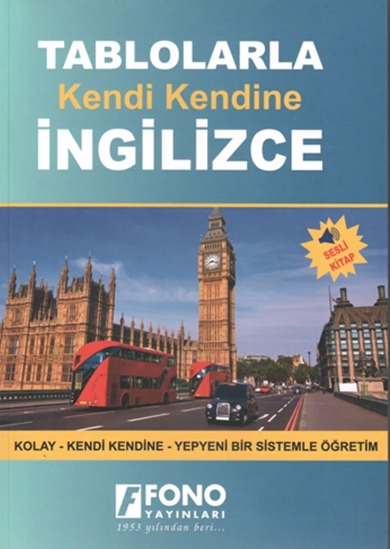 Tablolarla Kendi Kendine İngilizce (Sesli Kitap)