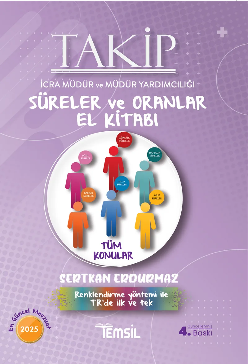 Takip İcra Müdür ve Müdür Yardımcılığı Süreler ve Oranlar El Kitabı