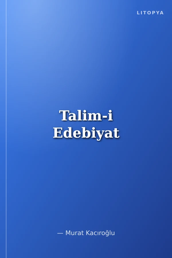 Talim-i Edebiyat