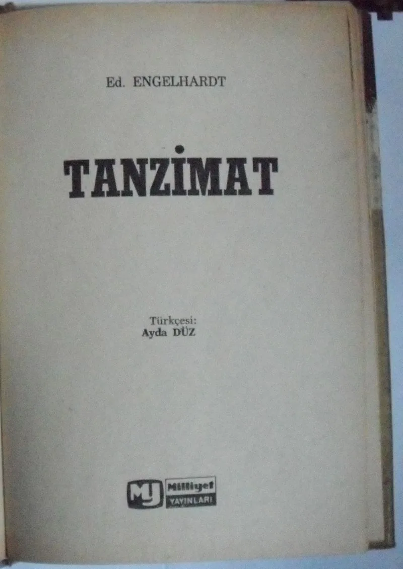 Tanzimat Kod: 10-I-28