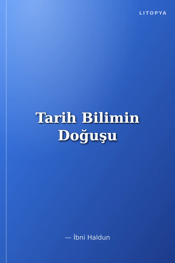 Tarih Bilimin Doğuşu