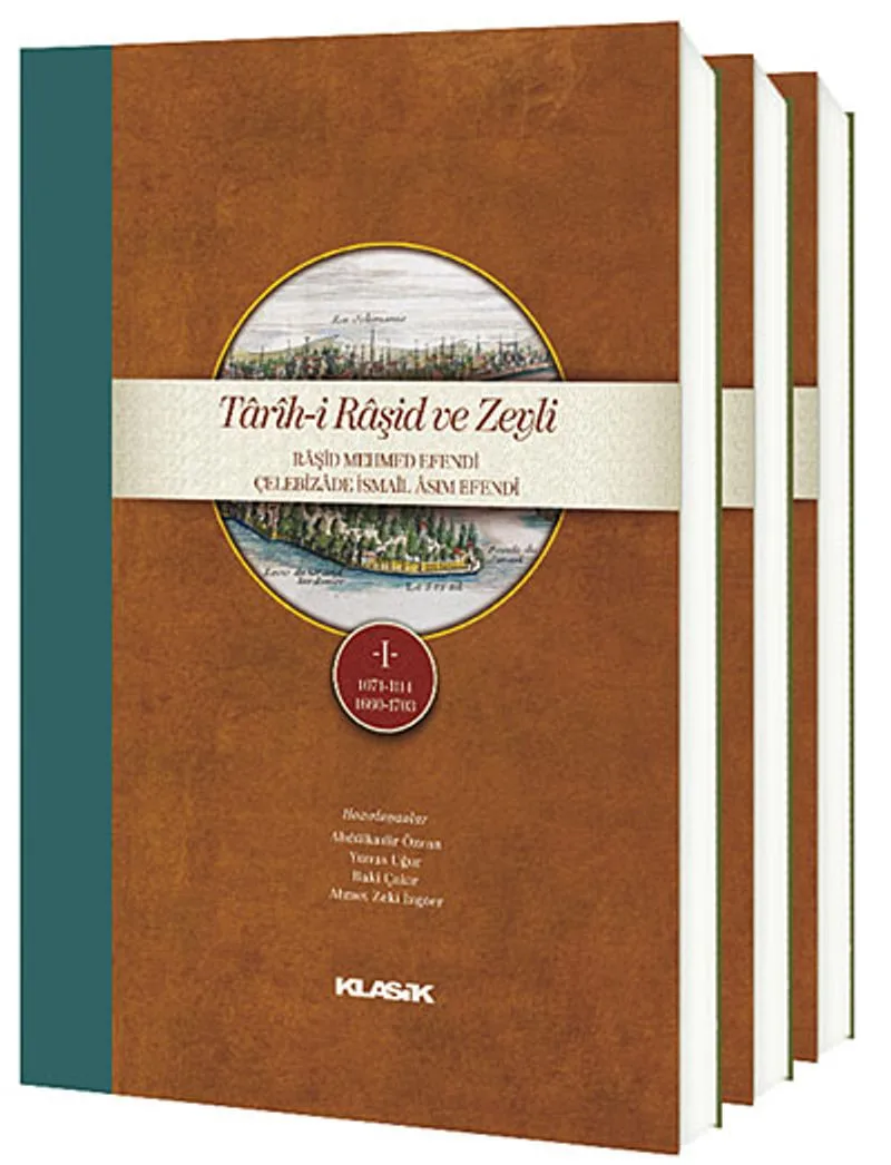 Tarih-i Raşid ve Zeyli Raşid Mehmed Efendi Çelebizade İsmail Asım Efendi (3 Cilt Takım) (Ciltli)