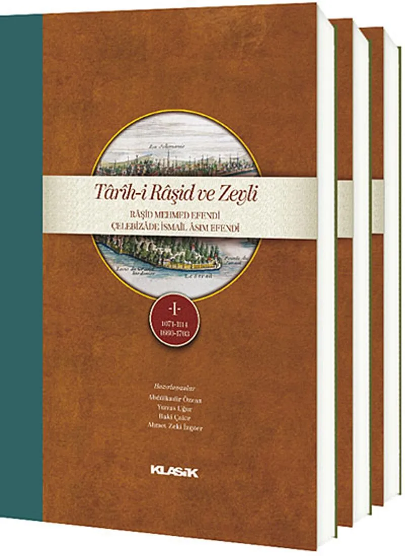 Tarih-i Raşid ve Zeyli Raşid Mehmed Efendi Çelebizade İsmail Asım Efendi (3 Cilt Takım) (K.Kapak)