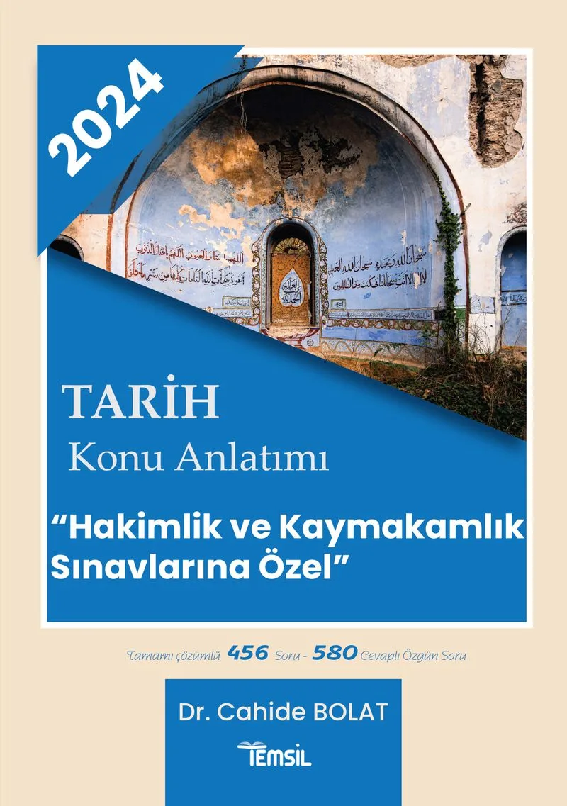 Tarih Konu Anlatımı &lsquo;Hakimlik ve Kaymakamlık Sınavlarına Özel'