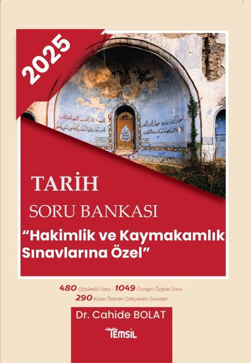 Tarih Soru Bankası ‘Hakimlik ve Kaymakamlık Sınavlarına Özel'