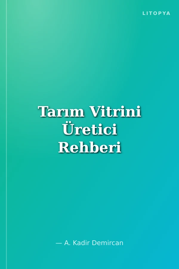Tarım Vitrini Üretici Rehberi