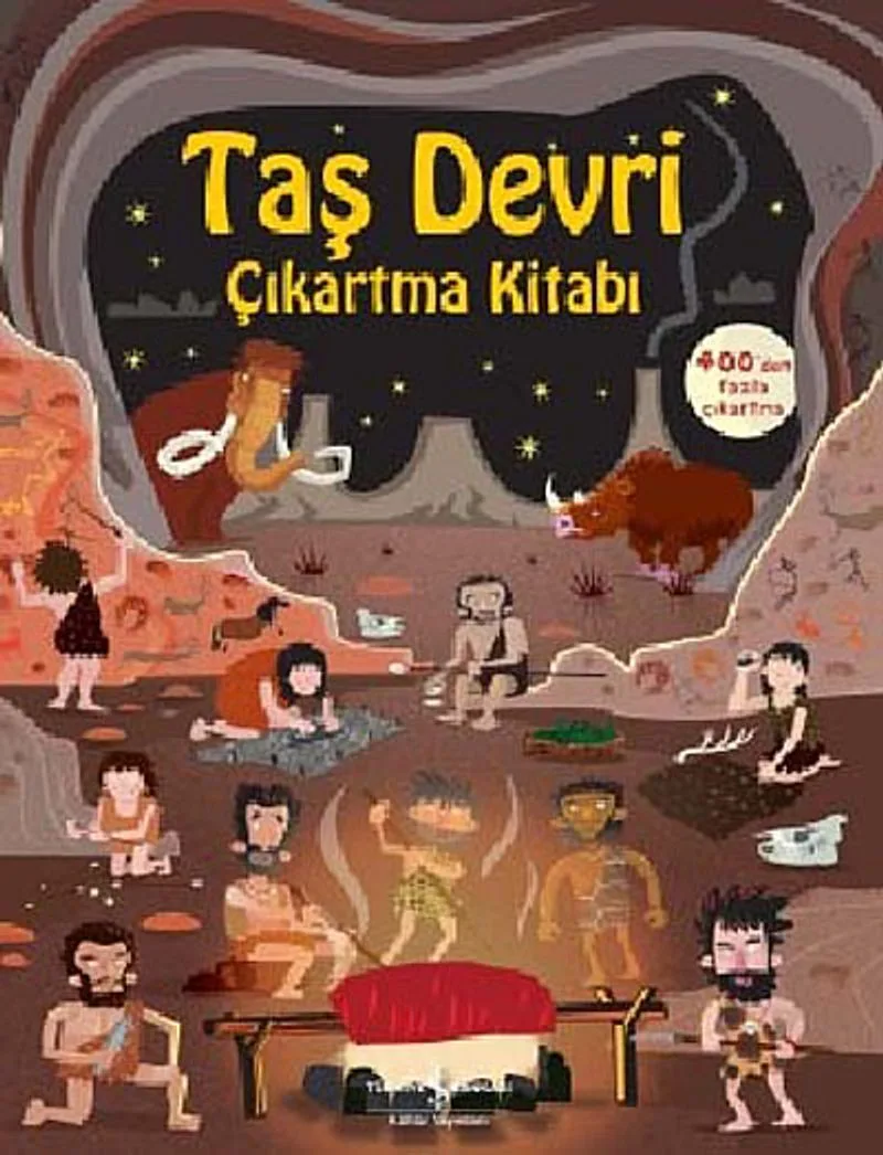 Taş Devri - Çıkartma Kitabı