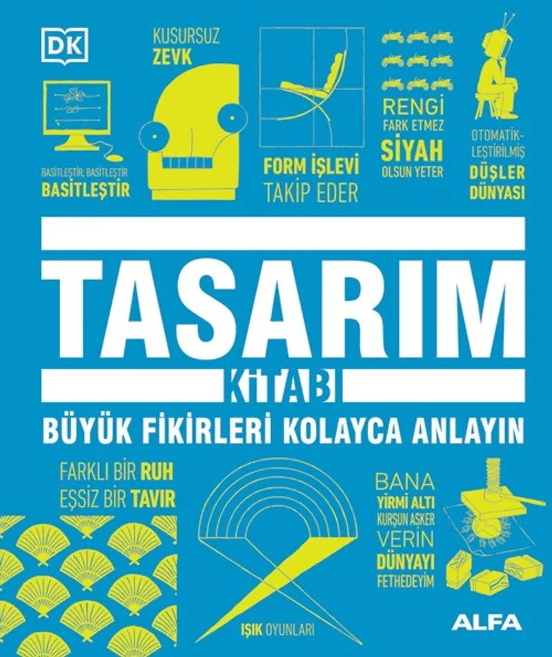 Tasarım Kitabı (Ciltli) Büyük Fikirleri Kolayca Anlayın